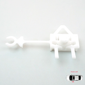 Clips de Reparación del Regulador de Ventanas Eléctricas BWR12, Delantero Izquierdo, para Albea, Siena, Palio MK1 171 172 178 1996-2016, 4/5 Puertas, 46786201 - Product Image 1