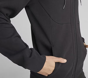 Custom Hoodie High Quality Hoodies <b>Zip</b> <b>Ups</b> 400/500 Gsm Oversize Zipper Luxury 100% Cotton Men's Fleece <b>Zip</b> <b>up</b> Hoodie - Product Image 5