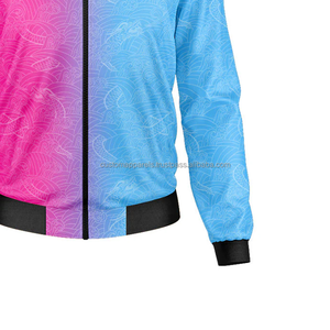 Luxury wool leather varsity <b>jacket</b> for <b>men</b> with custom embroidery and premium stand collar for streetwear brands - Product Image 6