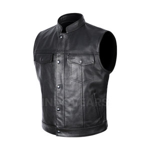 Veste gilet en cuir véritable sans manches pour femmes de meilleure qualité pour l'automne hiver tissu tricoté avec remplissage en coton pour vêtements d'extérieur - Product Image 2