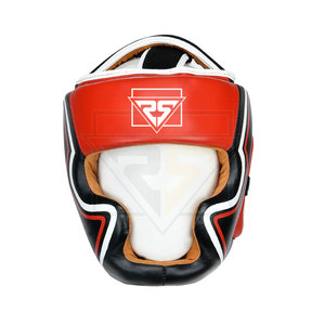 High Quality Genuine Leather Boxing <b>Head</b> Guard MMA <b>Training</b> <b>Head</b> Protector Custom Logo Taekwondo <b>Head</b> Karate Safety Printed - Product Image 4