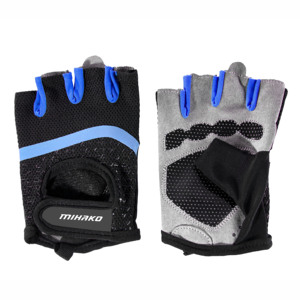 Fitness demi-doigts gants de sport sans lacet éponge coussin vélo course cyclisme antichoc anti-dérapant accessoire pour une utilisation en extérieur - Product Image 4