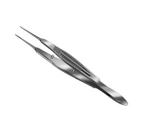 Pinzas de sutura Castroviejo de acero inoxidable, 11 cm, recta, fabricante, calidad alemana - Product Image 4