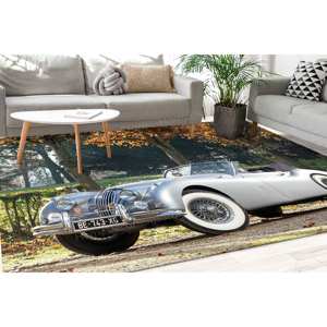 Jaguar Print 3D Accent <b>Rug</b>, Anti-Slip, Boy Room Decor,Luxury <b>Velvet</b> <b>Rug</b> - Product Image 2