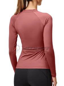 Haut d'équitation équestre pour femme athlétique tissu respirant élégant extensible évacuation de l'humidité chemise légère et confortable - Product Image 2