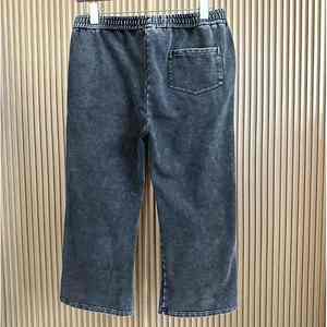 Por encargo de los hombres Casual Streetwear Oversize Jogger Chándal Baggy Triple Zip up Sudadera con capucha con diamantes de imitación tejida para el verano - Product Image 6