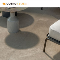 Dalles de pierre calcaire beige naturel polies CTS, pavés extérieurs, galets durables et écologiques pour piliers en pierre, décoration murale