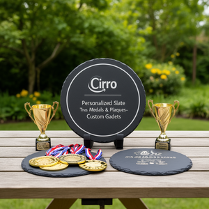 Trofei, Medaglie e Targhe Personalizzate Cirko in Ardesia - Gadget Personalizzati - Product Image 3
