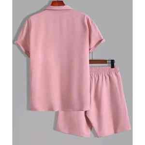 Conjuntos de Verano Personalizados al por Mayor 2026, Conjunto de 2 Piezas Estampado para Hombre, Trajes Deportivos para Hombre, Conjunto de Algodón Transpirable para Verano - Product Image 3