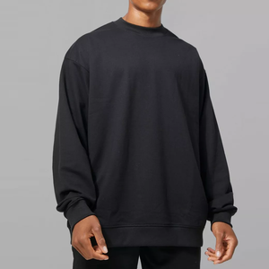 Comfortable Men Oversize <b>Crewneck</b> Sweatshirts with factory direct price and design - Product Image 2