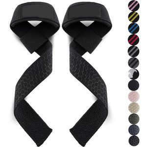 Premium Quality Lifting <b>Straps</b> for Weightlifting Deadlift Powerlifting <b>Gym</b> Workout Wrist Support - Product Image 1