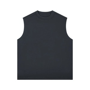 Gran oferta, ropa de verano para hombre, camiseta sin mangas elástica básica para mujer, camiseta sin mangas de algodón puro para hombre, Camiseta deportiva para culturismo - Product Image 6