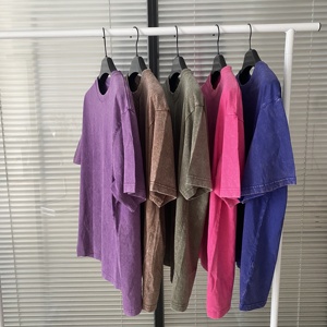Vente en gros de nouveaux modèles de t-shirts lourds vintage personnalisés en coton surdimensionné de haute qualité avec étiquette personnalisée pour hommes - Product Image 6