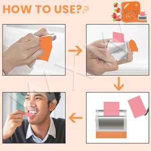 Tiras Orales Disolubles de Alta Calidad Personalizadas, Tiras Orales de Película Delgada que se Disuelven, Suplemento para la Salud Inmunológica y Energía - Product Image 4