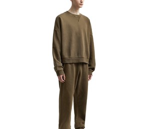 Custom Men's Sweatshirt High Quality 100% Cotton Long Sleeve Neck Embroidered Winter Fleece Custom Logo Hot Sell Wholesale Price - Product Image 5