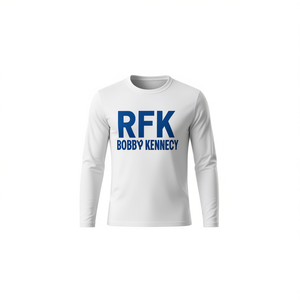 Camiseta de manga larga de la campaña RFK, camiseta promocional de Robert F. Bobby Kennedy - Product Image 3