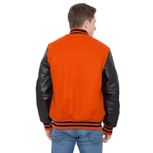 2025 vente chaude dernière mode Design Unique extérieur imperméable haut modèle en cuir manches pur 100% en cuir véritable hommes veste - Product Image 4