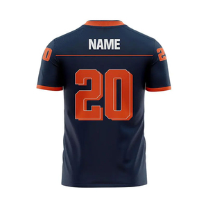 Vente en gros nouveauté maille sublimée personnalisée en polyester maillot de football américain OEM style sublimation vêtements de football - Product Image 5