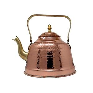 Copper Hammered Serving <b>Tea</b> Milk <b>Kettle</b> Finest Quality Round Shape <b>Tea</b> <b>Kettle</b> For Home Hotel Tableware Use - Product Image 6