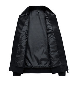 แจ็กเก็ตหนังวัวแท้สำหรับผู้ชายดีไซน์ตามสั่ง - Product Image 2