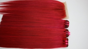 Cuticle Aligned Raw Unprocessed <b>Virgin</b> <b>Hair</b> <b>Fertilizer</b> Red Bone Straight - Product Image 4