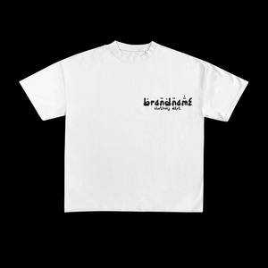 Camisetas Personalizadas con Logotipo para Hombre, Cuello Redondo, Diseño Gráfico, Corte Holgado, Suministro al por Mayor OEM - Product Image 5