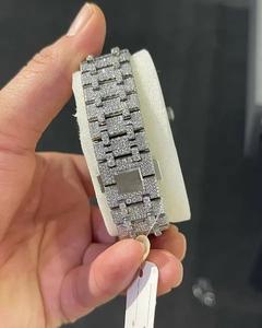 Reloj Iced Out Watches, Luxury Totalmente Automático Lab Grown Diamond Iced Out, Moissanite Watch - Product Image 4