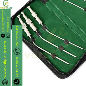 Cánula de succión Frazier 2024 y tubo de succión mastoideo en ángulo de 7 pulgadas 18cm tubo de succión Frazier instrumento médico - Product Image 2