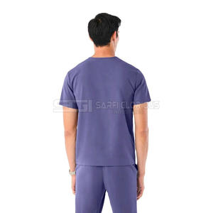 Uniformes de Enfermería de Diseño Moderno para Clínica Dental, Conjuntos de Uniformes Médicos de Manga Corta para Mujeres y Hombres, Uniformes de Trabajo para Hospital - Product Image 2
