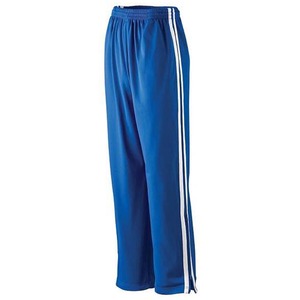 Pantalones Deportivos Casuales para Hombre con Rayas Laterales Azules, Cintura Elástica, Pantalones de Algodón de Punto de Peso Medio - Product Image 3