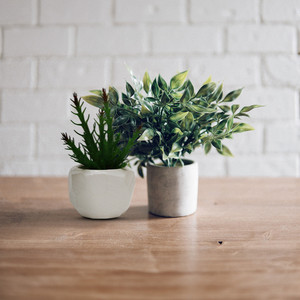 CGB3903WT - <b>Small</b> White Geometric <b>Pot</b> - 4 W x 2.75 H - Product Image 6