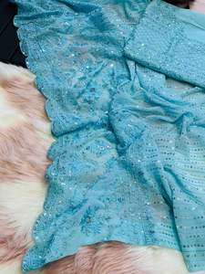 ผ้าแจ็คการ์ด pallu ที่สวยงามใช้งานได้ทั่ว Saree - Product Image 5