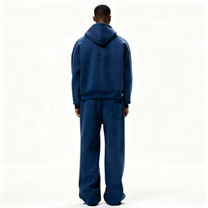 Sweat-shirts et pantalons de survêtement volumineux pour hommes, survêtement oversize, fabricant de survêtements vierges - Product Image 5