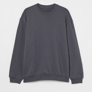 Sweat-shirts unisexes à col rond, coupe classique, en tissu polaire 100% coton, avec logo imprimé et brodé, Drop Shuler, saison d'hiver - Product Image 3