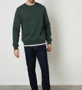 Personalice su propio logotipo Diseño OEM Oversized Blank O-cuello Manga larga Secado rápido Uso en invierno Entrenamiento Outwear Cómodo - Product Image 3