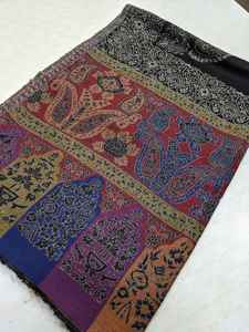 Professional Manufacturer's High Quality Embroidered <b>Wool</b> Shawl for Women Soft Top <b>Fabric</b> Bulk Quantity for Muslims - Product Image 4