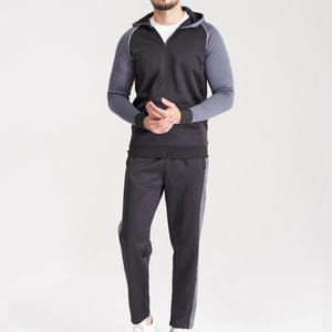 ชุดจับคู่กางเกงมีฮู้ด2ชิ้นสำหรับผู้ชายชุดวอร์มกันหนาวให้ความอบอุ่นสำหรับฤดูหนาวชุดกีฬาลำลองแฟชั่น - Product Image 4