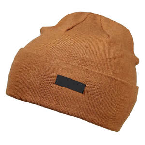 หมวกบีนนี่ขน100% สำหรับฤดูหนาวหมวกบีนนี่ขนาดใหญ่พิเศษออกแบบได้ตามต้องการ - Product Image 2