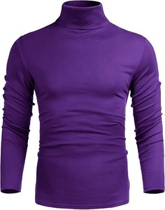 Men's Casual Regular Fit Custom Printed Embroidered Hoodie Woven Lightweight Turtleneck Pullover Cartoon Pattern Lined - Product Image 1