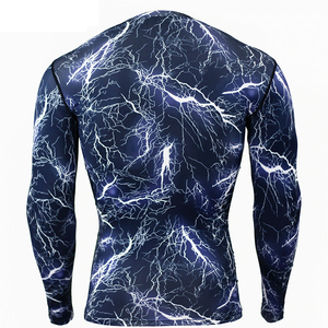 New Arrival <b>Men's</b> Rash Guard <b>Compression</b> <b>Shirts</b>-Breathable Spandex/Polyester Material Full Sleeve Quick Dry Customizable Design - Product Image 6