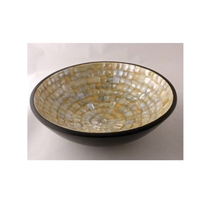 Bol de luxe en nacre avec céramique fait à la main pour ustensiles de cuisine, bol de vadrouille pour la cuisine et le dessus de table à un prix raisonnable - Product Image 2