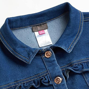 Meilleure vente sur mesure femmes jean veste Top Design 2025 léger femmes jean vestes - Product Image 4