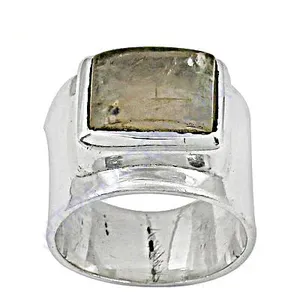 Women's 925 Sterling Silver <b>Statement</b> <b>Ring</b> with Gemstone AGR-20612 - Product Image 2