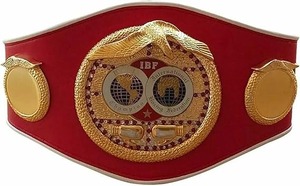 Ceintures de championnat de boxe LEER TRADERS taille adulte 5 en cuir de vache avec boucle en acier WBA WBO IBF IBO 5 pièces Offre spéciale - Product Image 2