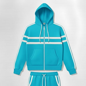 Survêtement à capuche personnalisé avec logo, tissu doux de qualité supérieure, coupe classique, adapté à l'entraînement, à un usage quotidien et à la promotion - Product Image 5