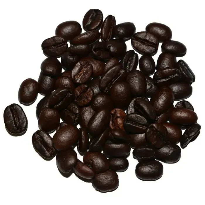 신선한 구운 커피 콩