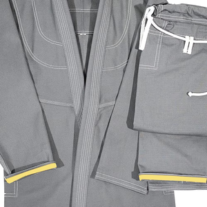 Kimono de Jiu-Jitsu Personnalisé Nouveau 2026 – Tenue d'Arts Martiaux en Tissu Perlé avec Broderie, Taille Plus - Product Image 2