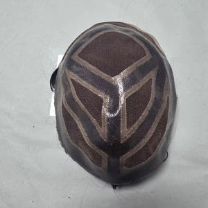 Taz Hair MGM Model Perruque Toupet pour Homme en Cheveux Humains Remy Indiens, Lace Front, Ondulation Water Wave, Souple, Systèmes de Prothèses Capillaires - Product Image 4