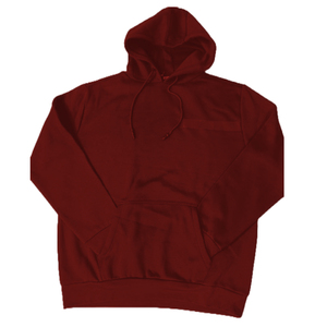 Sudadera con capucha y cuello con cremallera de 1/4 cuartos de manga larga para hombre deportiva sólida con estampado de logotipo personalizado sudaderas con forro de punto de talla grande - Product Image 5