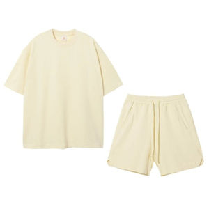 Custom <b>Men's</b> Summer Fashion <b>Set</b> Breathable cotton Casual <b>T</b>-<b>Shirt</b> <b>and</b> <b>Shorts</b> 2-Piece <b>Short</b> Tracksuit - Product Image 5